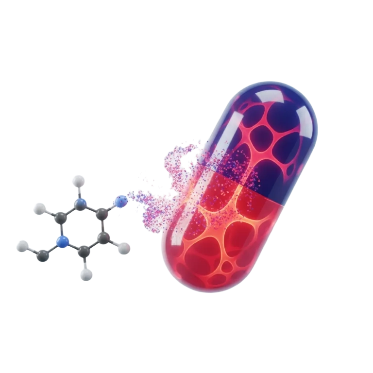 L-Arginine — aminoácido que contribuye al bienestar general.